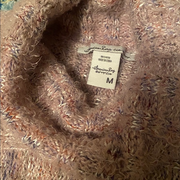 American Rag Pink Eyelash Oversized Batwing Sweater - Picture 3 of 3